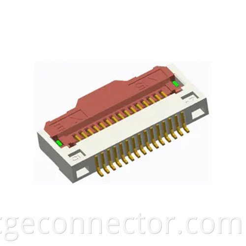 SMT Right angle type FPC Connector
